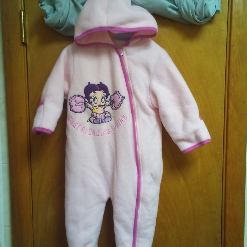 Baby Boop snowsuit onesie